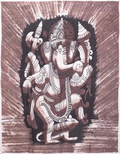 Látkový obrázek GANESHA VII.