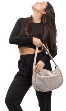 Kabelka DHARA šedá