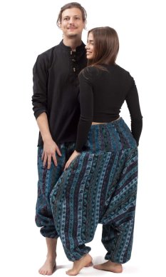 Ciepłe szarawary / Spodnie haremki NIRVA VIII.