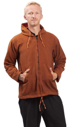 Kurtka z kapturem NEPA pomarańczowy - Rozmiar: L