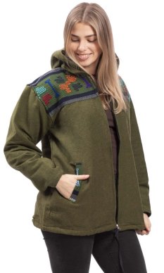 Teplá  bunda VIKRAM zelená VII.