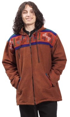 Teplá bunda VIKRAM hrdzavá XI.