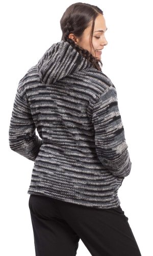 Kurtka dzianinowa MARLED szara - Rozmiar: M