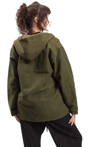 Bunda s kapucí NEPA zelená