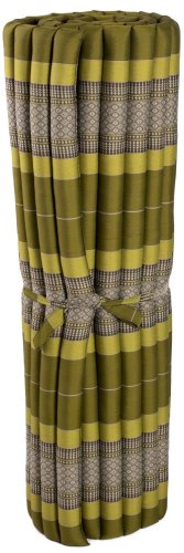 Futon rolovací / šířka 120 cm / zelený I.