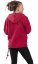 Bluza unisex z kapturem RAHUL WAFLAR czerwona