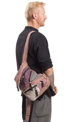 Batoh ETNO multipocket světlý I.