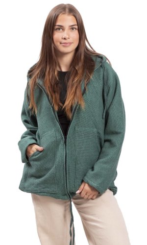 Bunda s kapucí NEPA tyrkysová