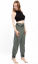 Dámské kalhoty MYSTERY šedo-zelené - Velikost: XL