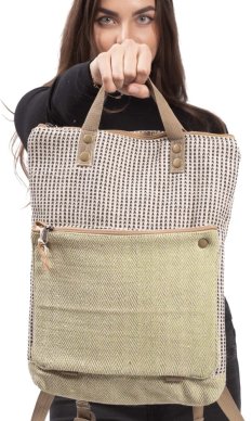 Batoh SAGAR zeleno-čierny II.