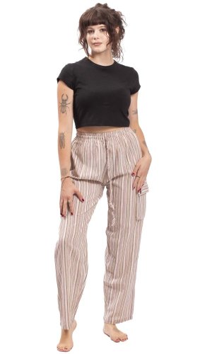 Kalhoty CLASSIC STRIPES bílá I.