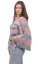 Bolero GITA z długim rękawem różowo-niebieskie I.