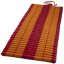 Futon rolowany / szerokość 80 cm / ochra-czerwony