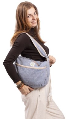 Kabelka DHARA modrá II.