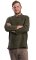 Košile Nepál / ETNO KURTA army zelená