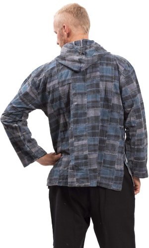 Koszula KAPURI niebieski V. - Rozmiar: XL