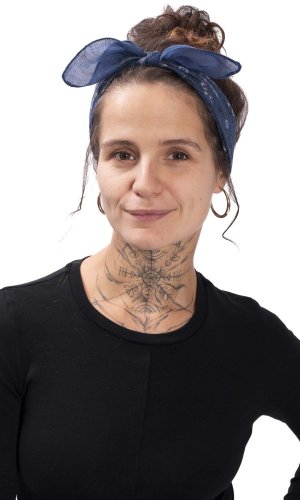 BANDANA GAJRAJ chusta ciemnoniebieska I.