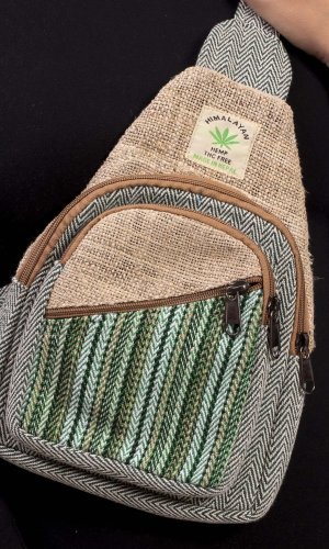 Batoh AMIT CROSSBODY zelená