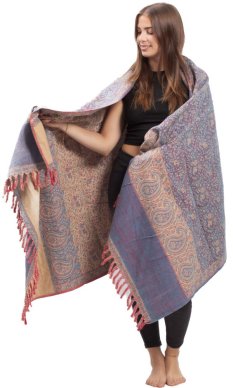 Šála GARAM modrá I.