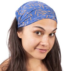 Čelenka BALI BATIK tmavě modrá IV.