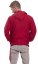 Bluza unisex z kapturem RAHUL WAFLAR czerwona