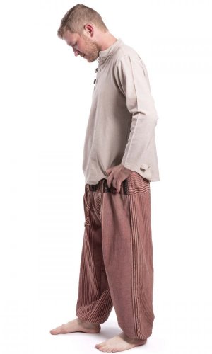 Męskie spodnie PANKTI stare różowe