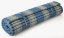 Futon rolovací modro-šedý 150 cm