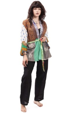Krátke KIMONO multicolor VIII.