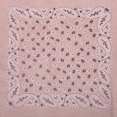 BANDANA PALLAV šatka béžovo-ružová