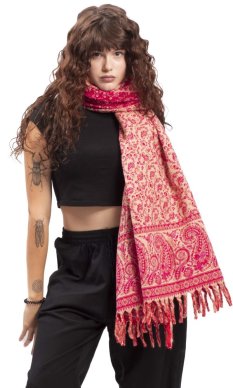 Šála GARAM růžová IV.