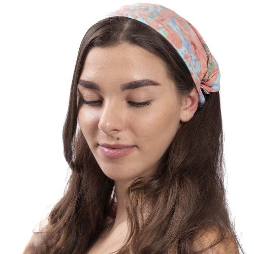 Čelenka BALI BATIK světle růžová I.