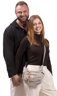 Taška MARGA čierno - biela I.