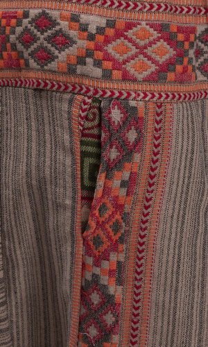 Ciepłe szarawary / Spodnie haremki BIHAR jasnobrązowy I.