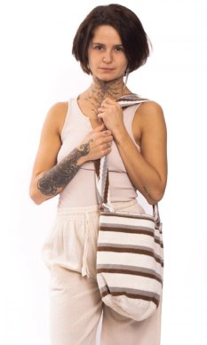 Taška MOCHILA od kmene Kogi – ZEMĚ