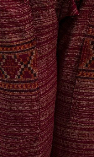 Teplé kalhoty BIHAR FREE červené II.