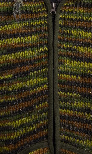 Pletená bunda MARLED zelená