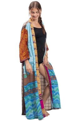Długie KIMONO multicolor XIX.
