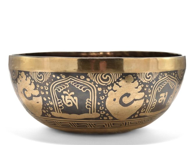 Tibetská mísa ø 24 cm / tón D#