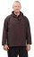 Bluza unisex z kapturem RAHUL brązowa - Rozmiar: M