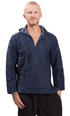 Košile KAPURI modrá IV.