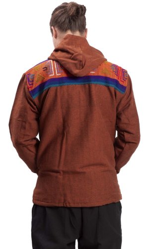 Ciepła kurtka męska VIKRAM rdzawa czerwień VI. - Rozmiar: L