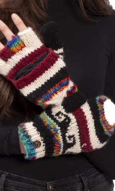 Vlněné převlékací rukavice XXVII.