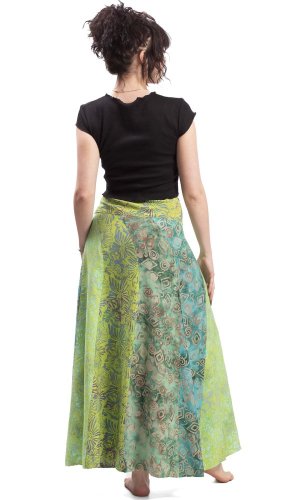 Spódnice typu sarong zielona
