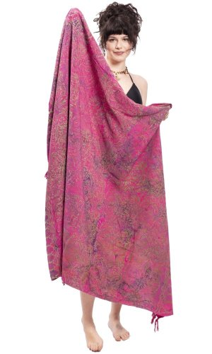 Sarong BALI BATIK różowy VII.