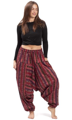 Ciepłe szarawary / Spodnie haremki NIRVA IV.