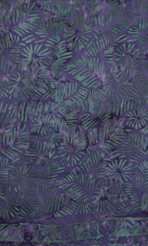 Sarong BALI BATIK fioletowy XIII.