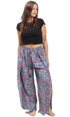 Nohavice SAMAIRA modré IV.