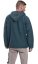 Bluza unisex z kapturem RAHUL niebieski petrol