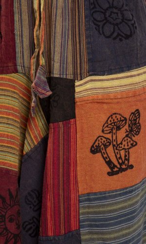 Patchworkowe szarawary KANTHA