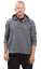 Bluza unisex z kapturem RAHUL WAFLAR szary